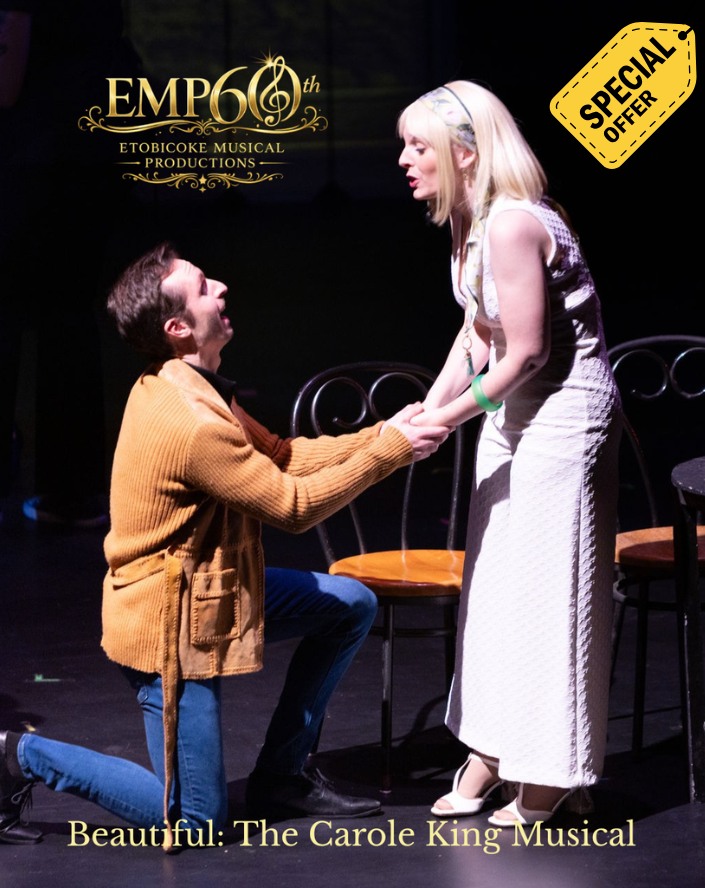 She’s Back! 🌟 Same great sass - Now in colour!
From her unforgettable blonde moment to our concert stage, you'll never find Lindsey rarely waiting for anyone else to open a door. 
📍 Where you’ve seen her: Cynthia Weil in Beautiful: The Carole King Musical (2025)
🎵 Favorite MT Love Song: "The Ballad of Phil & Phyllis" from an unfinished musical about an immortal groundhog.

🎟️ TICKETS: Call 416-248-0410 or visit the link in our bio!
TODAY ONLY: Make next Friday a GOOD Friday, too! Use discount code ‘BUNNY’ at checkout to save on tickets for the Friday evening show!

#EMP60 #LoveIsAnOpenDoor #EtobicokeArts #MusicalTheatre #CastSpotlight
📸: Andrew Forber