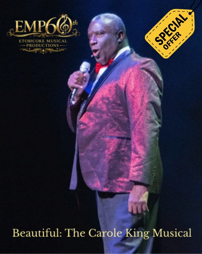 He's got the EMP bug! 🐜✨
After saying yes to his first invitation to play, Roger is now sold on the EMP family and ready to help us celebrate 60 years. 
📍 Where you’ve seen him: Drifter (Rudy Lewis) in Beautiful: The Carole King Musical
🎵 Favorite MT Love Song: "Finishing the Hat" from Sunday in the Park with George

🎟️ TICKETS: Call 416-248-0410 or visit the link in our bio!
Use discount code ‘BUNNY’ at checkout to save on tickets for the Friday evening show!

#EMP60 #LoveIsAnOpenDoor #EtobicokeArts #MusicalTheatre #CastSpotlight
📸: Andrew Forber