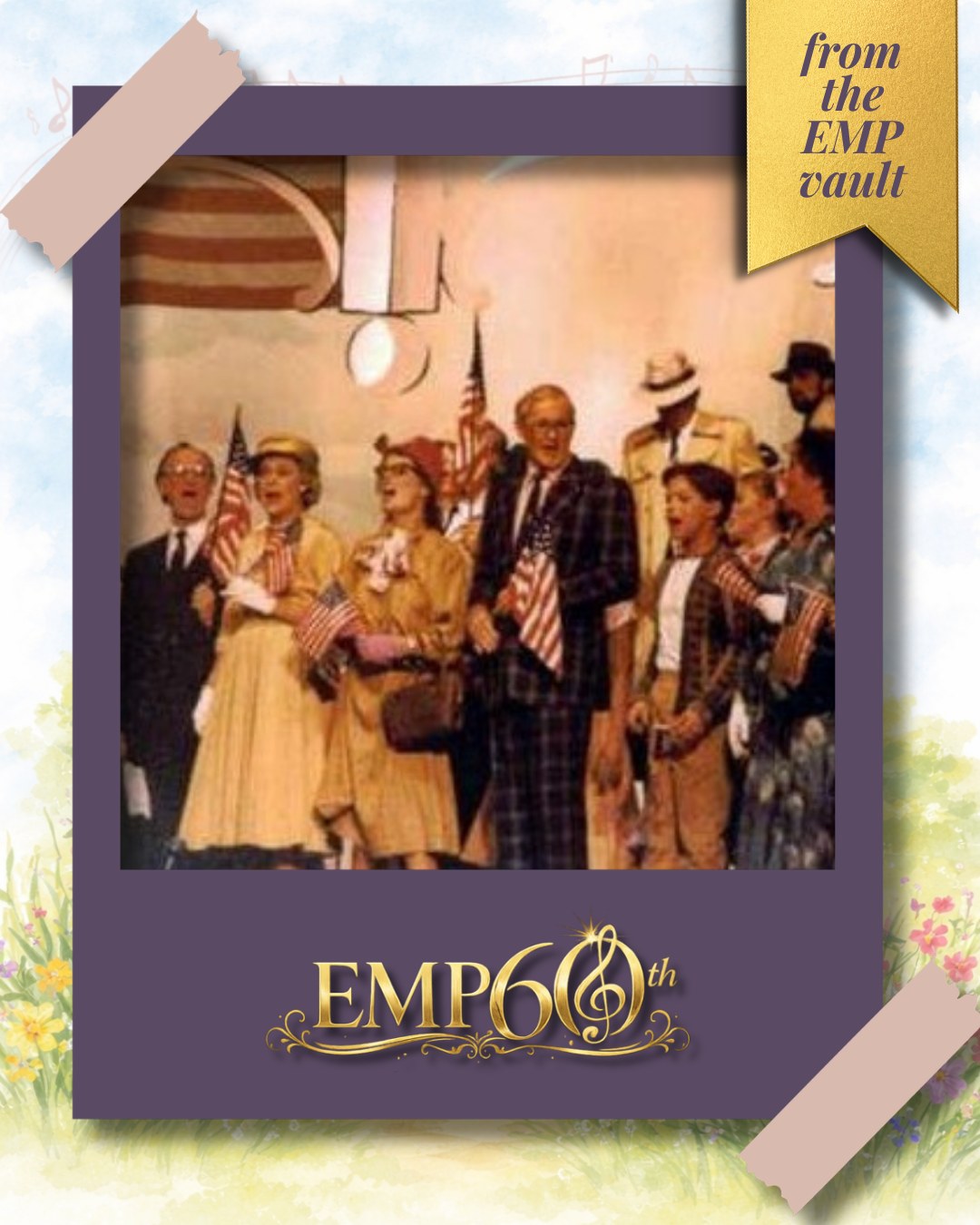 This show brought 1950s teen idol energy to the EMP stage. That's the way it should be! 📞👗
👇 What show is this?
🫶FROM THE VAULT: EMP'S VERSION🫶

The Clue: A rockstar’s draft notice causes a total meltdown in Ohio.
The Bonus: We’re bringing one of these catchy numbers back for our April concert!

👥 Tag your gossip girls and grab your tickets today!
🎟️ TICKETS: 416-248-0410 or [Link in Bio]
#EMP60 #TheVault #WhereItStarted #EtobicokeMusicalProductions