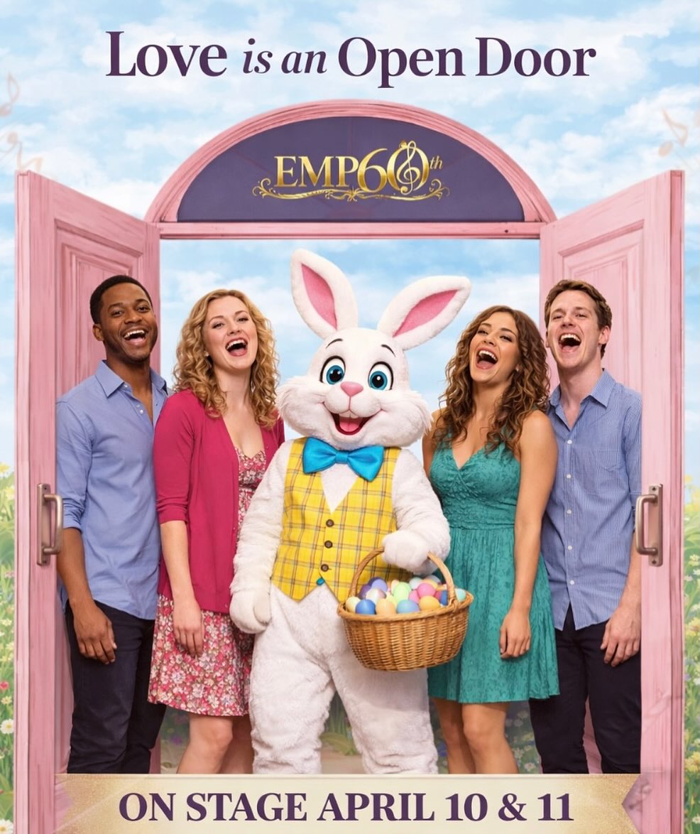 This weekend only, HOP on over to the ticket link (in bio) for a special Easter discount on tickets to the Friday April 10th 7pm performance of Love is an Open Door. Use discount code ‘BUNNY’ at checkout!  Thank you for your support, this is going to be such a heartfelt show and we are so excited to share the love with you. 
.
#showdiscount #concerttickets #springconcert #localtalent #etobicoketheatre #etobicokeshow #etobicokeconcert #supportlocal #musicaltheatre #showcase #easterspecial #easter #easterbunny